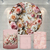 Kit Painel + Trio de Cilindros Sublimados Floral KIT1180 - comprar online