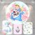 Kit Painel + Trio de Cilindros Sublimados Alice no Pais das Maravilhas KIT003