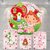 Kit Painel + Trio de Cilindros Sublimados Moranguinho Baby KIT274