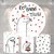 Kit Painel + Trio de Cilindros Sublimados Aniversário Meme Flork Rep Birdei Tiuiu KIT294