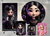 Kit Painel + Trio de Cilindros + Painel Lateral Sublimados Wandinha SKIT200 - comprar online