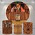 Kit Painel + Trio de Cilindros Sublimados Cavalos KIT023