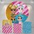 Kit Painel + Trio de Cilindros Sublimados LOL Surprise KIT083
