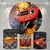 Kit Painel + Trio de Cilindros Sublimados Blaze Monster KIT934