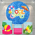 Kit Painel + Trio de Cilindros Sublimados Pool Party KIT665