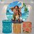 Kit Painel + Trio de Cilindros Sublimados Moana KIT135
