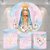 Kit Painel + Trio de Cilindros Sublimados Nossa Senhora KIT160