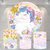 Kit Painel + Trio de Cilindros Sublimados Unicórnio KIT171