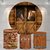 Kit Painel + Trio de Cilindros Sublimados Cavalos KIT184