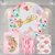 Kit Painel + Trio de Cilindros Sublimados Gratidão KIT188