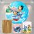 Kit Painel + Trio de Cilindros Sublimados Lilo & Stitch KIT019