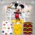 Kit Painel + Trio de Cilindros Sublimados Mickey KIT218