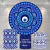 Kit Painel + Trio de Cilindros Sublimados Olho Grego KIT307