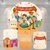 Kit Painel + Trio de Cilindros Sublimados Festa Junina KIT327