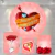 Kit Painel + Trio de Cilindros Sublimados Dia dos Namorados KIT333