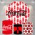 Kit Painel + Trio de Cilindros Sublimados Coca Cola KIT361