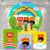 Kit Painel + Trio de Cilindros Sublimados 3 Palavrinhas KIT366