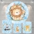 Kit Painel + Trio de Cilindros Sublimados Safari KIT415