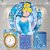 Kit Painel + Trio de Cilindros Sublimados Cinderella KIT052