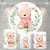 Kit Painel + Trio de Cilindros Sublimados Ursinhos KIT523
