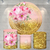 Kit Painel + Trio de Cilindros Sublimados Floral KIT542