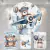 Kit Painel + Trio de Cilindros Sublimados Ursinho Aviador KIT853