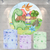 Kit Painel + Trio de Cilindros Sublimados Dinossauro Baby KIT985