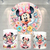 Kit Painel + Trio de Cilindros Sublimados Minnie Jardim KIT1188 - comprar online