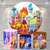 Kit Painel + Trio de Cilindros Sublimados Elementos KIT990