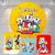 Kit Painel + Trio de Cilindros Sublimados Cuphead KIT976