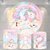 Kit Painel + Trio de Cilindros Sublimados Unicórnio KIT116