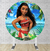 Painel Redondo Sublimado Moana PNR1256