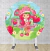Painel Redondo Sublimado Moranguinho PNR1407