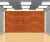 Painel Sublimado 3D Retangular Tijolo PN074
