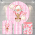 Kit Painel + Trio de Cilindros Sublimados Ursinha Baloeira KIT1201 - comprar online