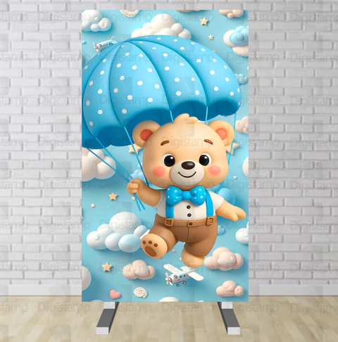 Painel Lateral Veste-Facil Ursinho Baloeiro PL621 - comprar online