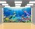 Painel Sublimado 3D Retangular Fundo do Mar PN040