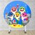 Painel Redondo Sublimado Baby Shark PNR388
