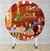 Painel Redondo Sublimado Fabrica de Brinquedos PNR44