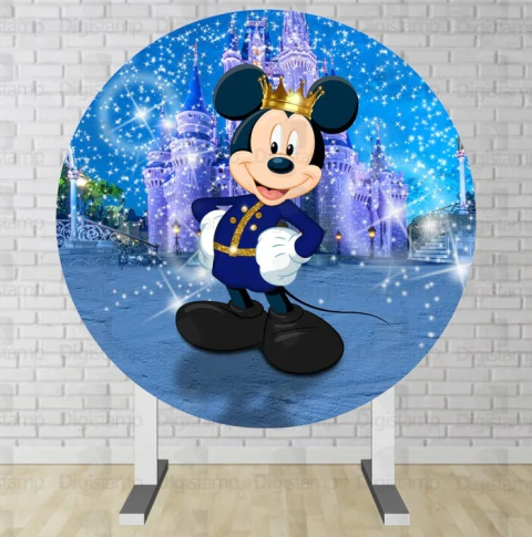 Painel Redondo Sublimado Mickey PNR1051