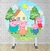 Painel Redondo Sublimado Peppa Pig PNR1087