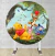 Painel Redondo Sublimado Ursinho Pooh PNR1163