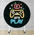 Painel Redondo Sublimado Video Games PNR1171