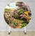 Painel Redondo Sublimado Dinossauro PNR1315