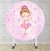 Painel Redondo Sublimado Bailarina PNR19