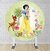 Painel Redondo Sublimado Branca de Neve PNR407