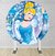 Painel Redondo Sublimado Cinderella PNR525