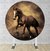 Painel Redondo Sublimado Cavalos PNR59