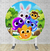Painel Redondo Sublimado Bolofofos PNR639