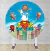 Painel Redondo Sublimado Jesus Meu Heroi PNR698